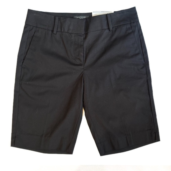 NWT Ann Tayor petite black “the boardwalk short” ❤️ - Picture 3 of 6